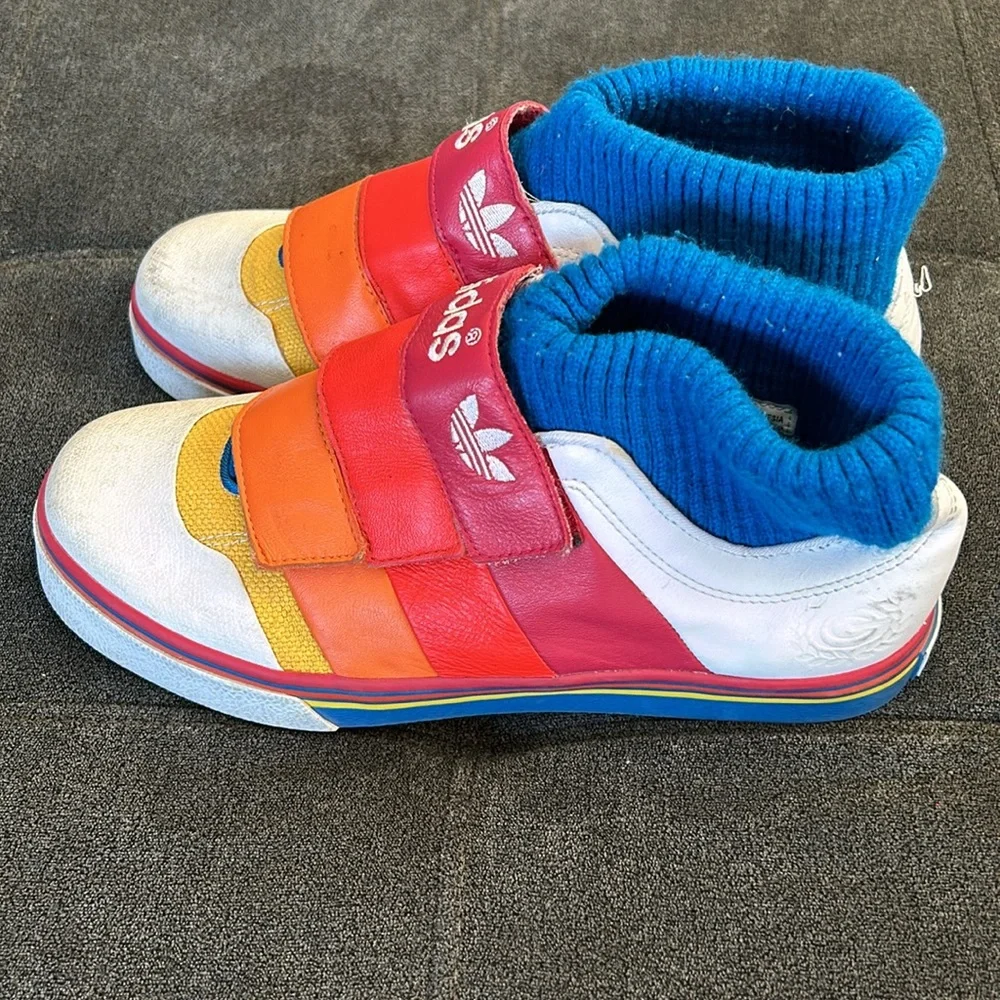 2005 RARE Adidas Carlo Gruber low collection white size 7.5M/9W - Picture 2 of 8